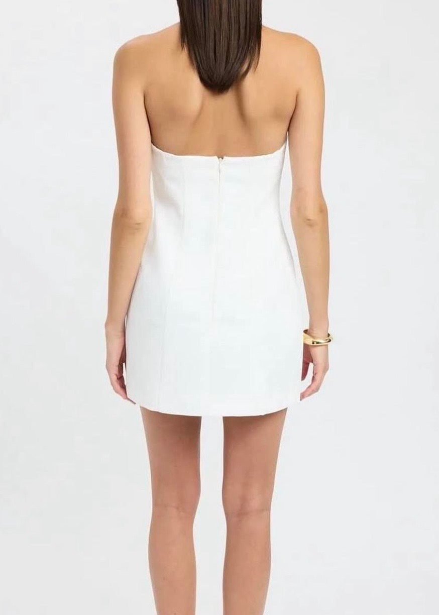 Kookai Oyster Trim Mini Dress