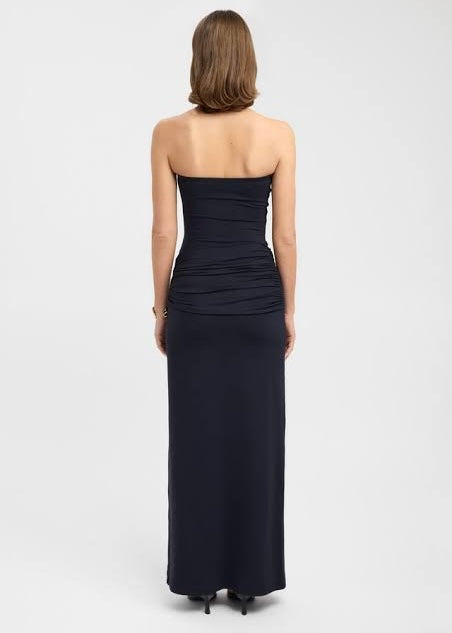 Kookai Tori Trim Maxi Dress | Black (4 Day Hire)  MNQE BEAUTY