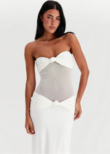 Sasha Therese Amara Maxi Dress | White (4 Day Hire)