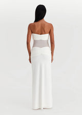 Sasha Therese Amara Maxi Dress | White (4 Day Hire)