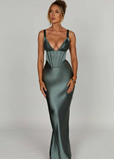 Babyboo Shae Maxi Dress | Sage (4 Day Hire)