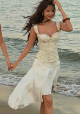NEW IN - Jubin Studio Phoebe Corset & Darcy Skirt Set (4 Day Hire)