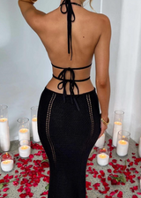 Babyboo Arabella Maxi Dress | Black (4 Day Hire)