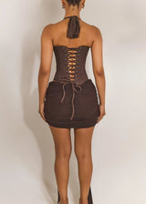 NEW IN - Mars The Label Zadie Set | Brown