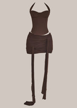 NEW IN - Mars The Label Zadie Set | Brown